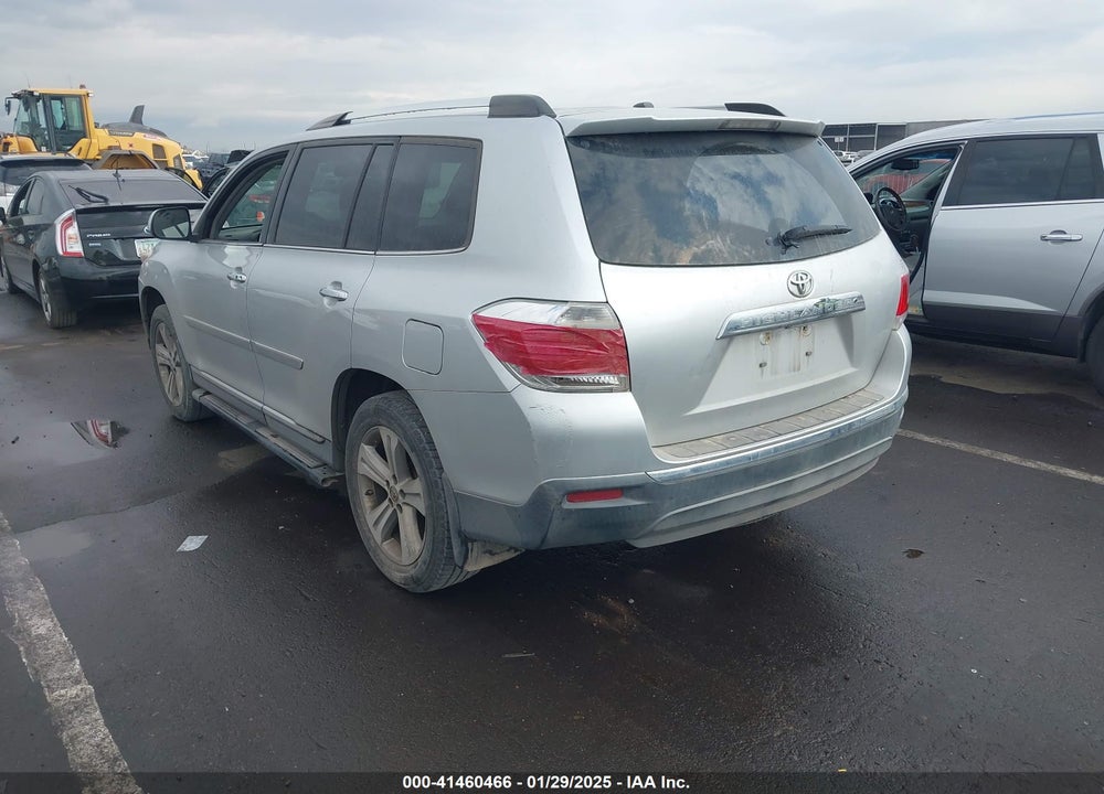 2013 TOYOTA HIGHLANDER LIMITED V6 VIN: 5TDYK3EHXDS127807