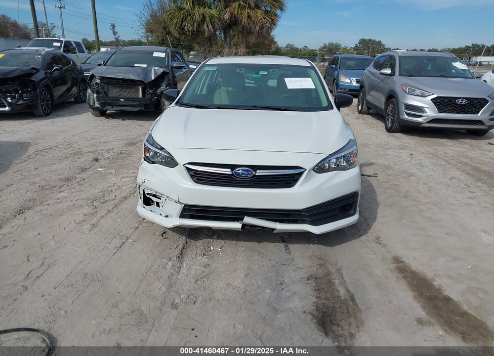 2022 SUBARU IMPREZA VIN: 4S3GTAB60N3705254
