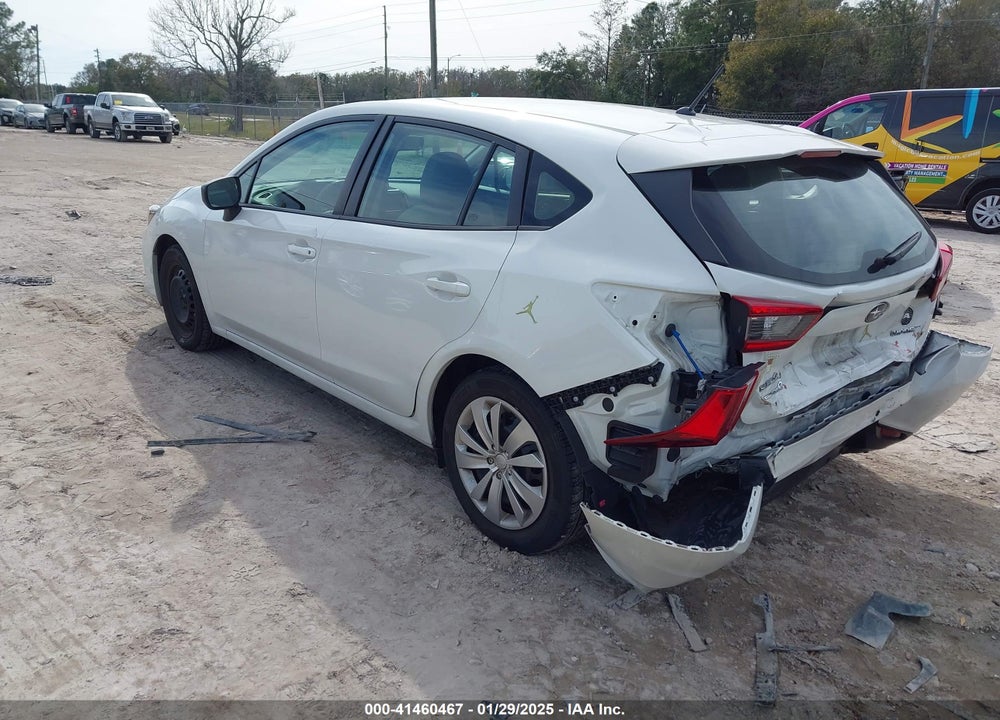 2022 SUBARU IMPREZA VIN: 4S3GTAB60N3705254