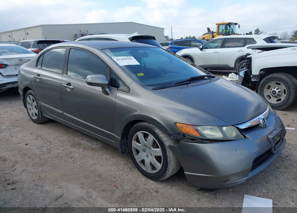 2007 HONDA CIVIC LX VIN: 1HGFA16537L057786