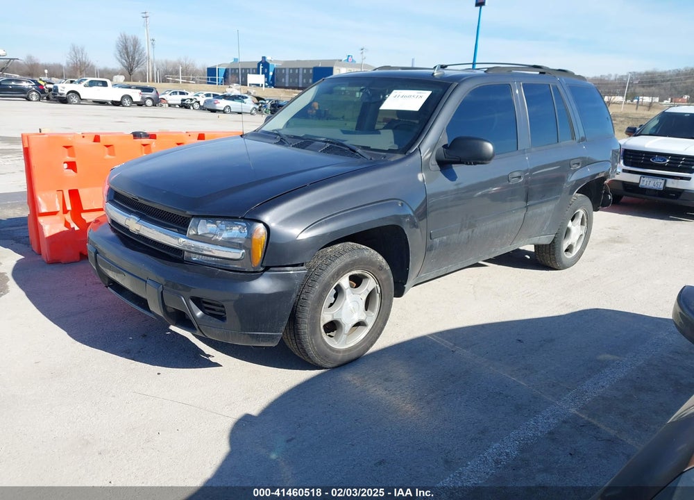 2007 CHEVROLET TRAILBLAZER LS VIN: 1GNDT13S572102654