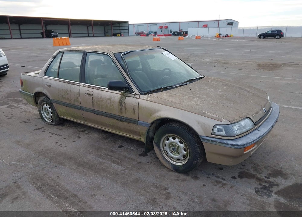 1989 HONDA CIVIC LX VIN: 1HGED3555KA064548