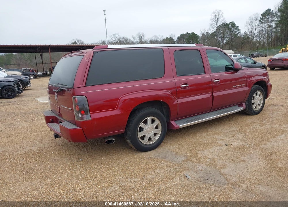 2004 CADILLAC ESCALADE ESV STANDARD VIN: 3GYFK66N44G132121