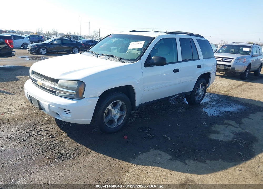 2007 CHEVROLET TRAILBLAZER LS VIN: 1GNDT13S372242766