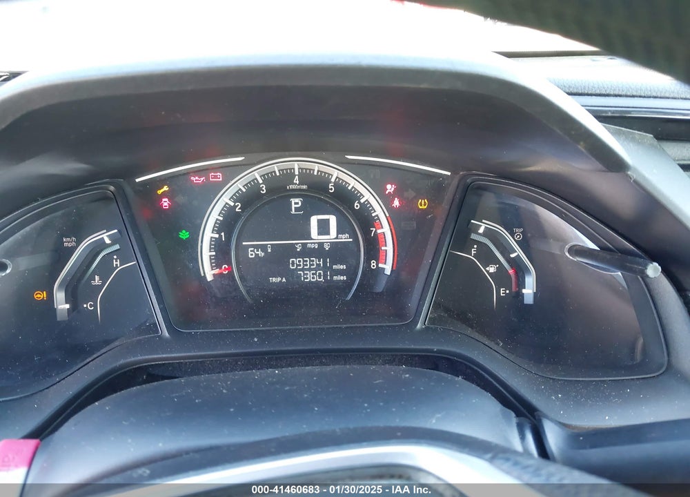 2017 HONDA CIVIC VIN: 19XFC2F50HE065918