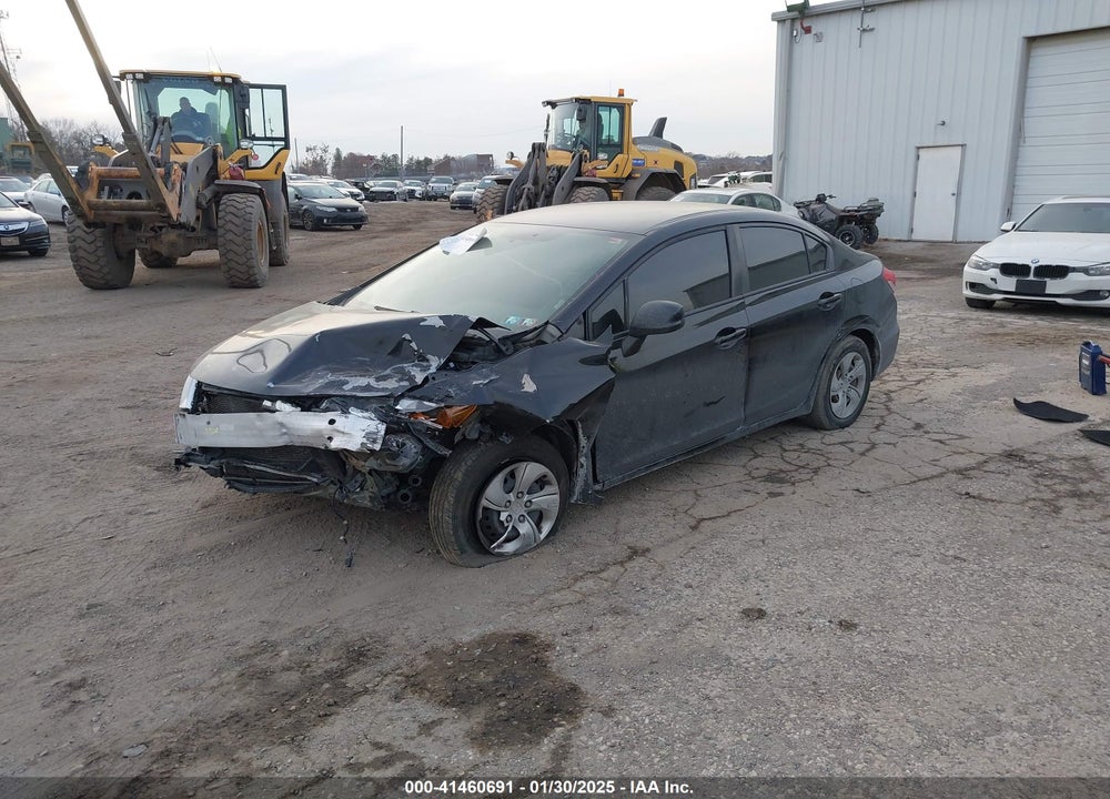2013 HONDA CIVIC VIN: 19XFB2F51DE209179