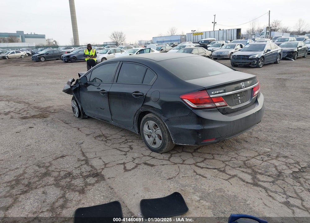 2013 HONDA CIVIC VIN: 19XFB2F51DE209179