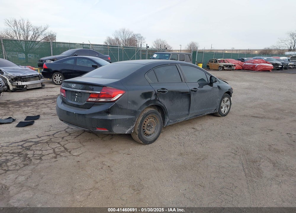 2013 HONDA CIVIC VIN: 19XFB2F51DE209179