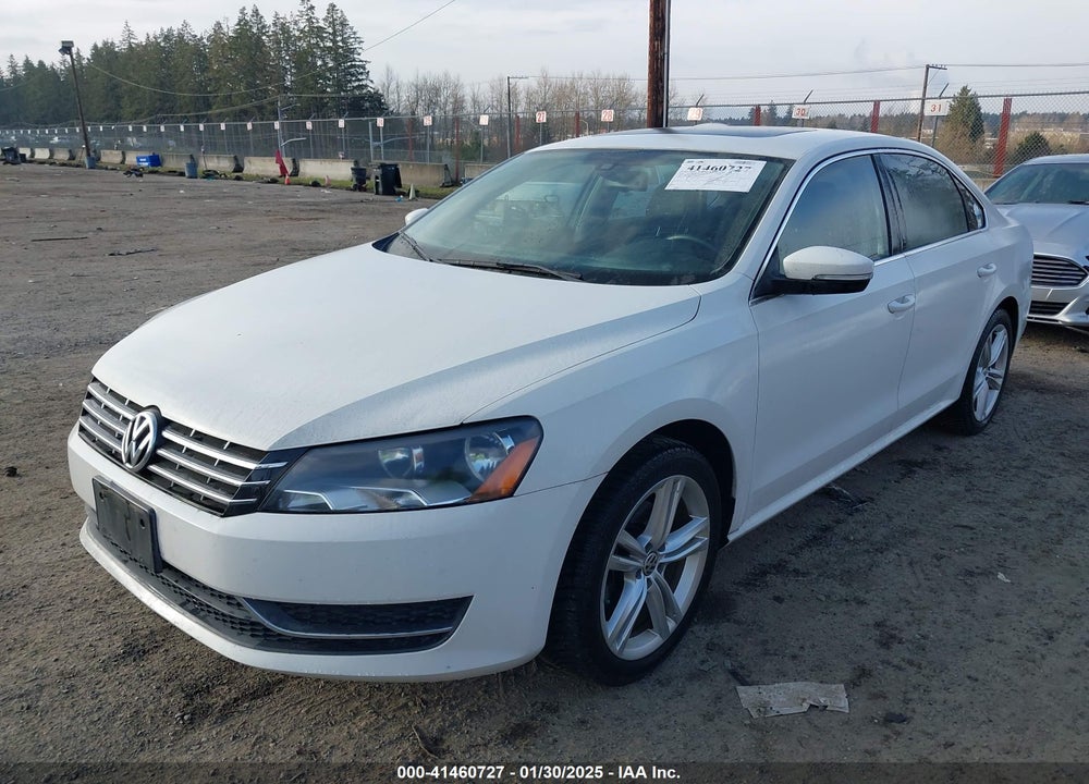 2014 VOLKSWAGEN PASSAT VIN: 1VWBN7A35EC053551