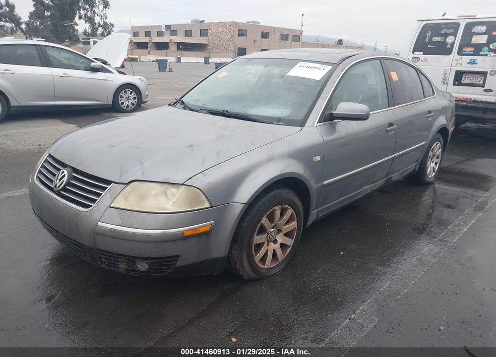 2002 VOLKSWAGEN PASSAT GLS VIN: WVWPD63B22P290089