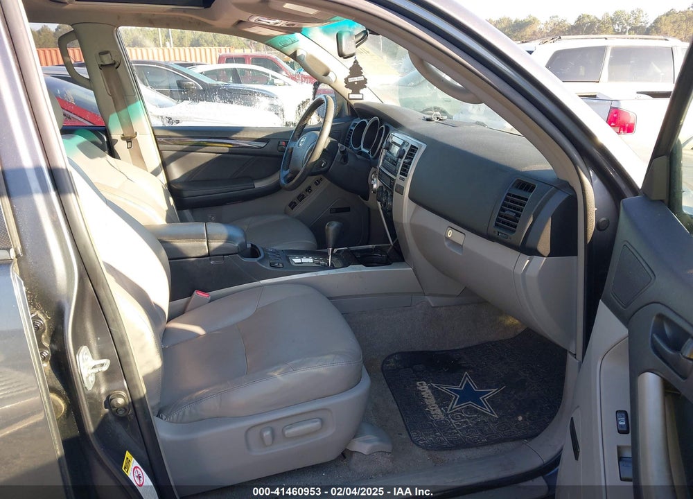 2008 TOYOTA 4RUNNER LIMITED V8 VIN: JTEBT17R888043634
