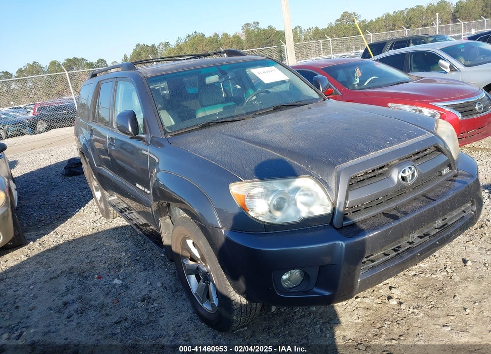 2008 TOYOTA 4RUNNER LIMITED V8 VIN: JTEBT17R888043634