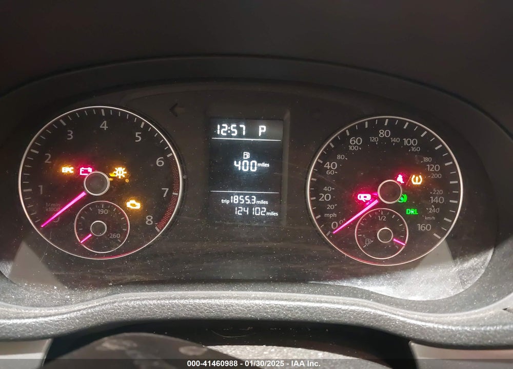 2013 VOLKSWAGEN PASSAT 2.5L S VIN: 1VWAP7A32DC081764