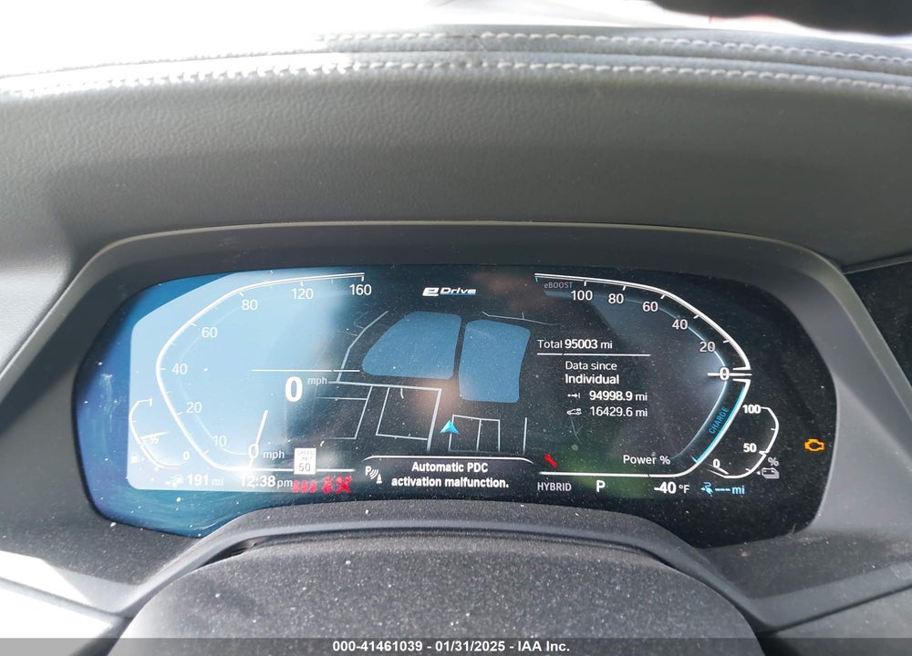 2022 BMW X5 PHEV XDRIVE45E VIN: 5UXTA6C08N9K85766