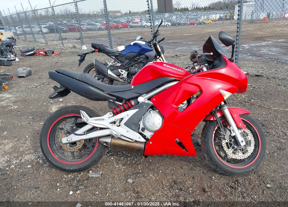 2007 KAWASAKI EX650 A VIN: JKAEXEA127A019766