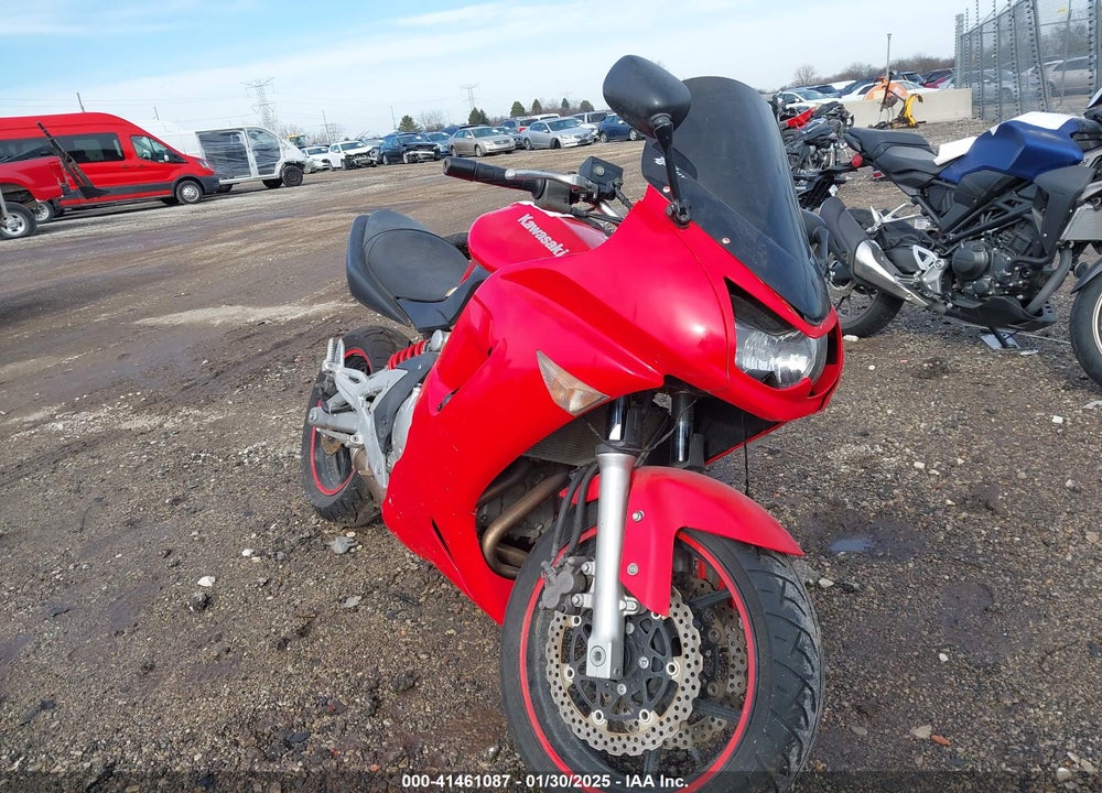 2007 KAWASAKI EX650 A VIN: JKAEXEA127A019766