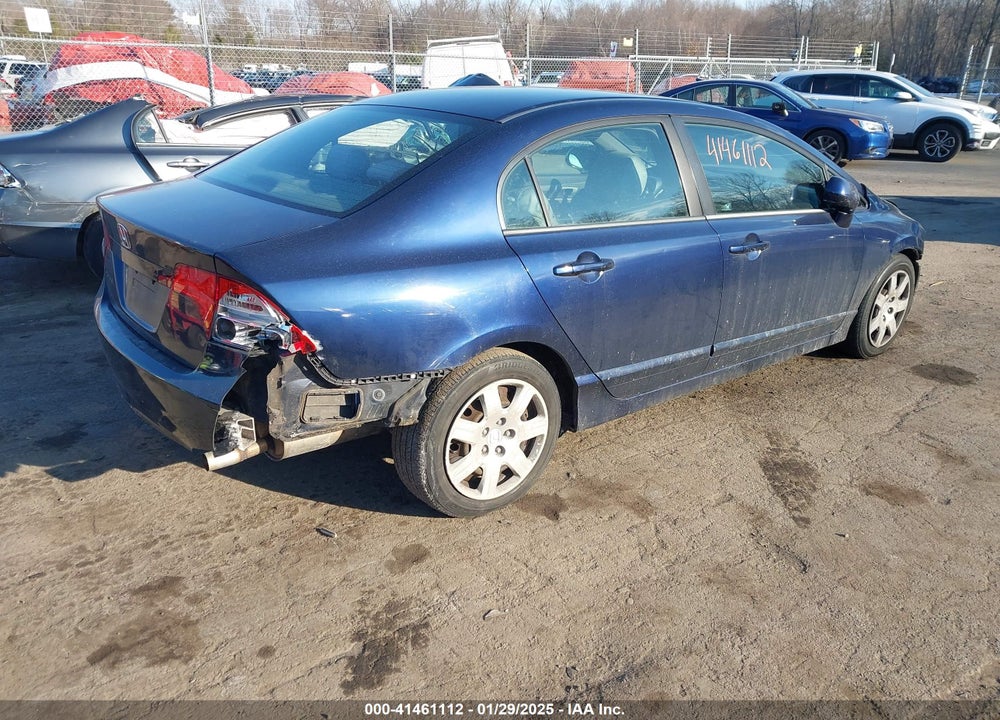 2007 HONDA CIVIC VIN: 1HGFA165X7L051256
