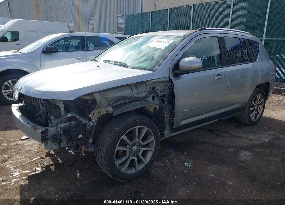 2014 JEEP COMPASS LIMITED VIN: 1C4NJDCB2ED871702
