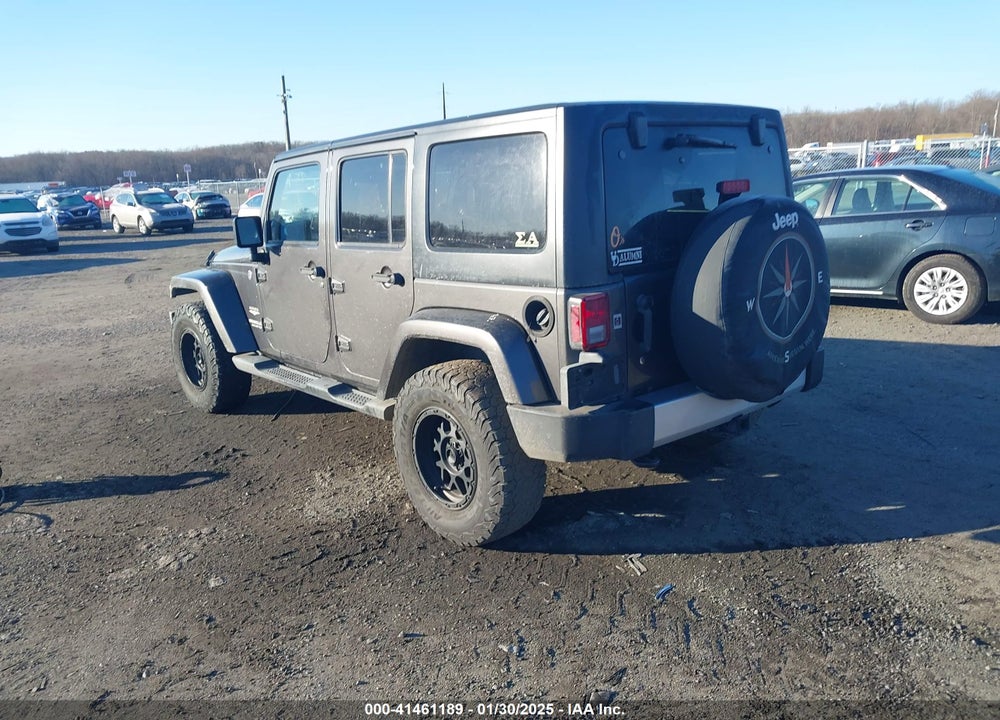 2014 JEEP WRANGLER UNLIMITED SAHARA VIN: 1C4BJWEG3EL233858