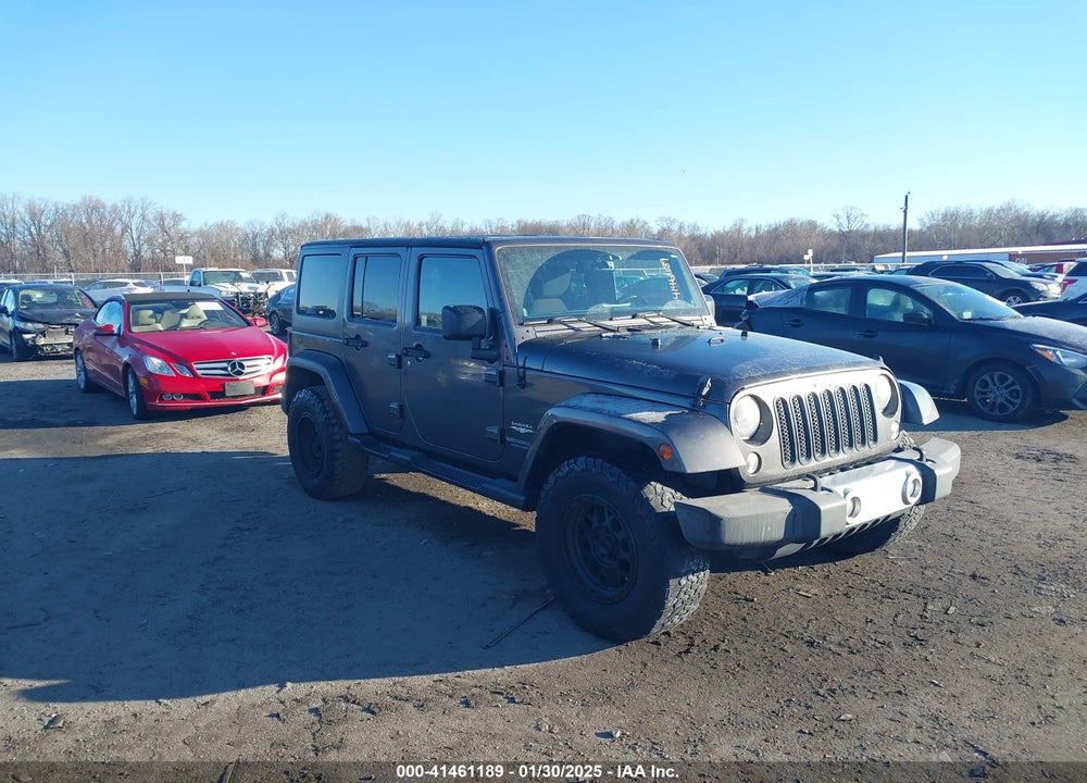 2014 JEEP WRANGLER UNLIMITED SAHARA VIN: 1C4BJWEG3EL233858