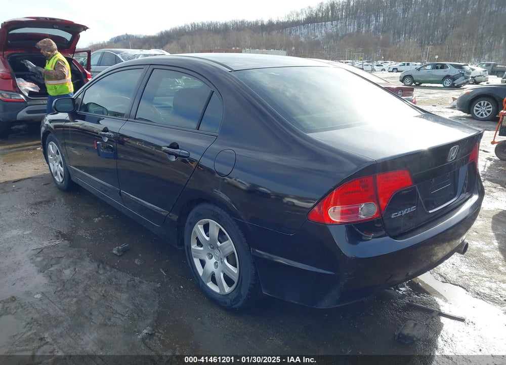 2008 HONDA CIVIC LX VIN: 2HGFA165X8H308575