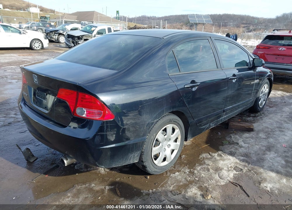 2008 HONDA CIVIC LX VIN: 2HGFA165X8H308575