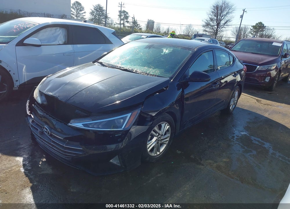2019 HYUNDAI ELANTRA VIN: 5NPD84LF0KH439240