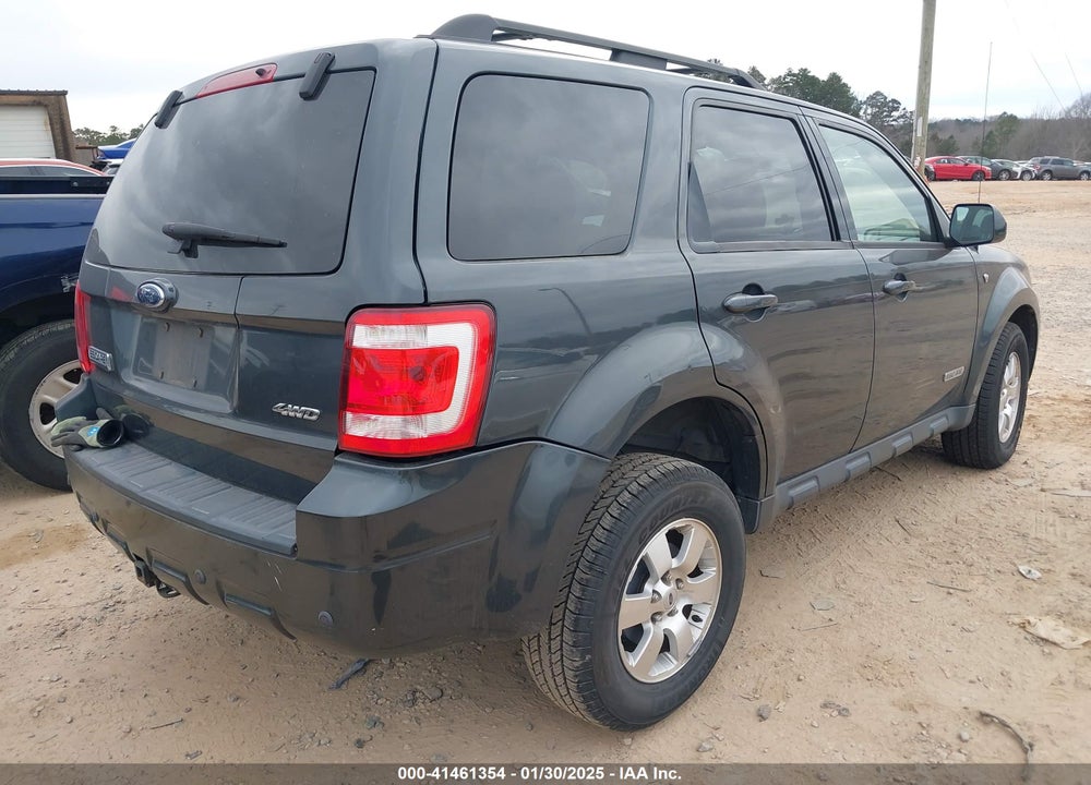 2008 FORD ESCAPE LIMITED VIN: 1FMCU941X8KC66985