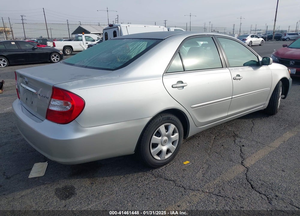 2004 TOYOTA CAMRY LE VIN: 4T1BE32K24U286664