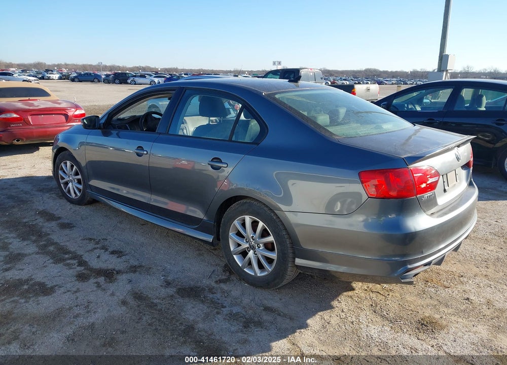 2012 VOLKSWAGEN JETTA VIN: 3VWDX7AJ6CM352155