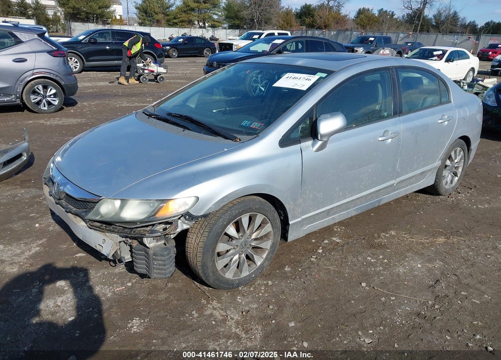 2009 HONDA CIVIC EX-L VIN: 2HGFA16919H502173