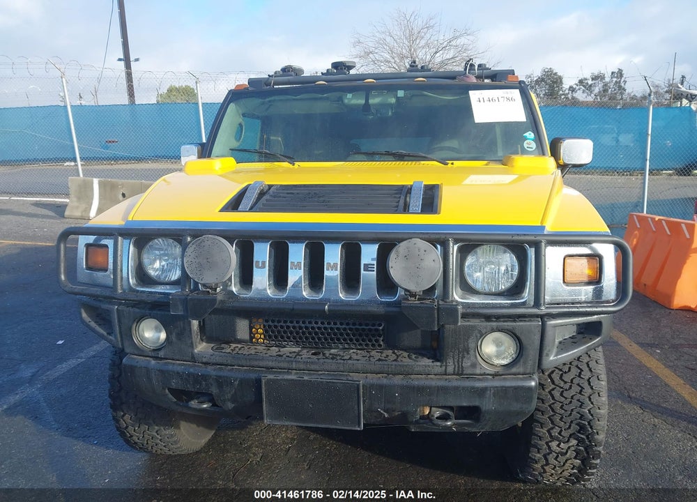 2003 HUMMER H2 VIN: 5GRGN23UX3H119348
