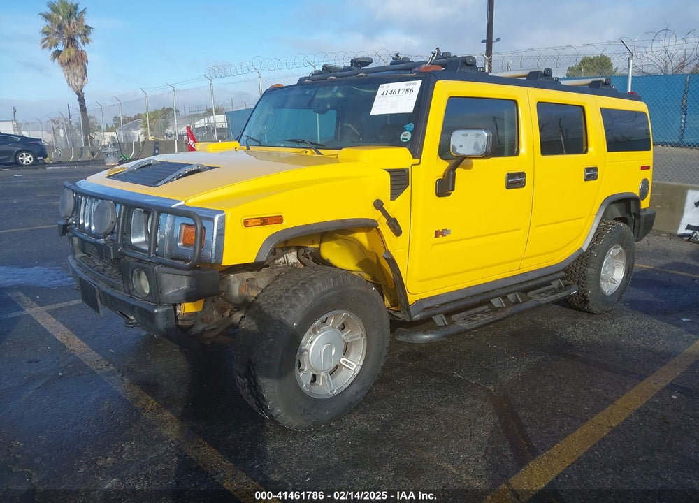 2003 HUMMER H2 VIN: 5GRGN23UX3H119348