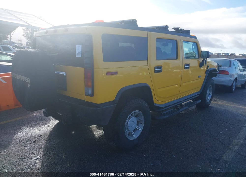 2003 HUMMER H2 VIN: 5GRGN23UX3H119348