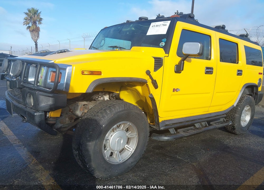 2003 HUMMER H2 VIN: 5GRGN23UX3H119348