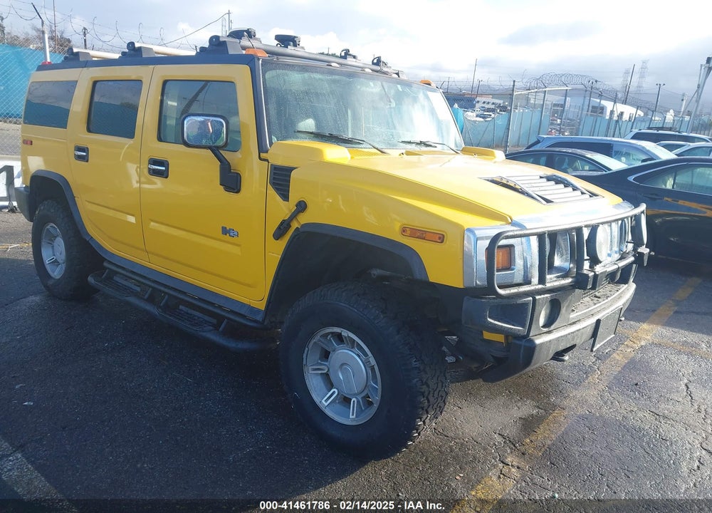 2003 HUMMER H2 VIN: 5GRGN23UX3H119348
