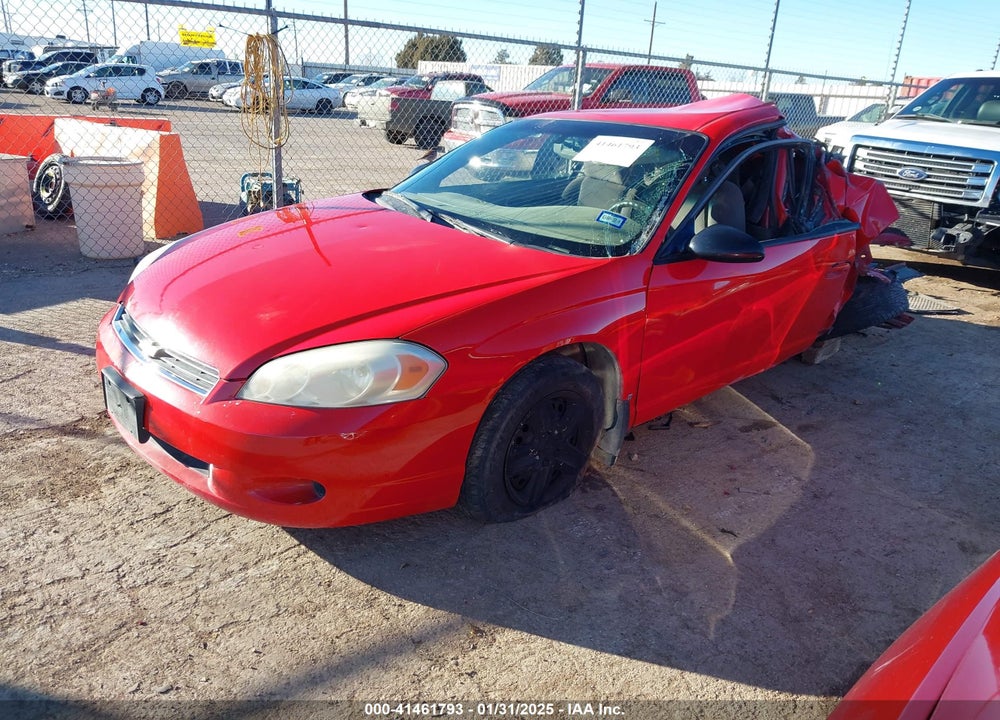 2006 CHEVROLET MONTE CARLO VIN: 2G1WJ15K569325564