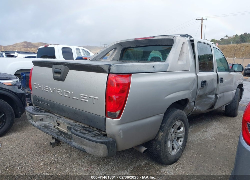 2005 CHEVROLET AVALANCHE 1500 LS VIN: 3GNEC12Z05G163675
