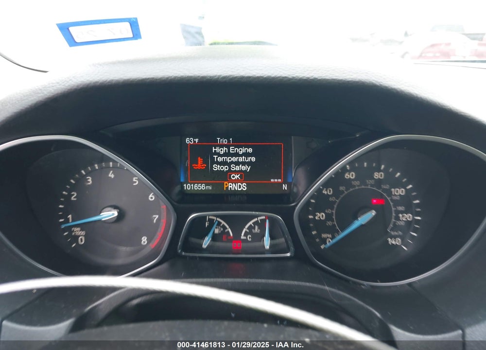 2017 FORD FOCUS VIN: 1FADP3H24HL303223