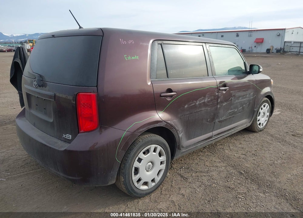 2008 SCION XB BASE (M5) VIN: JTLKE50E181004829
