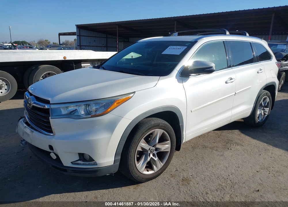 2016 TOYOTA HIGHLANDER LIMITED V6 VIN: 5TDDKRFH2GS304385