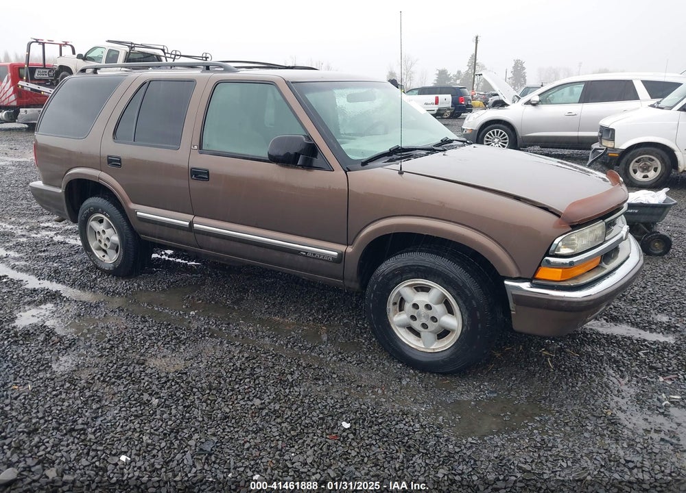 2000 CHEVROLET BLAZER LS VIN: 1GNDT13W1YK162399