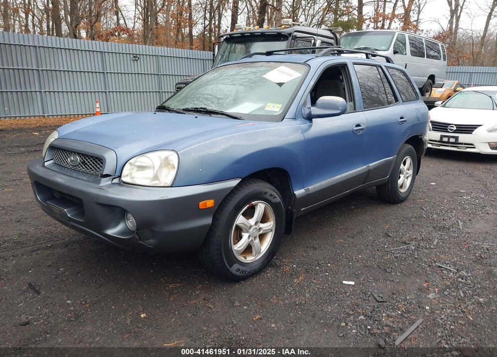 2003 HYUNDAI SANTA FE GLS/LX VIN: KM8SC73D73U374220