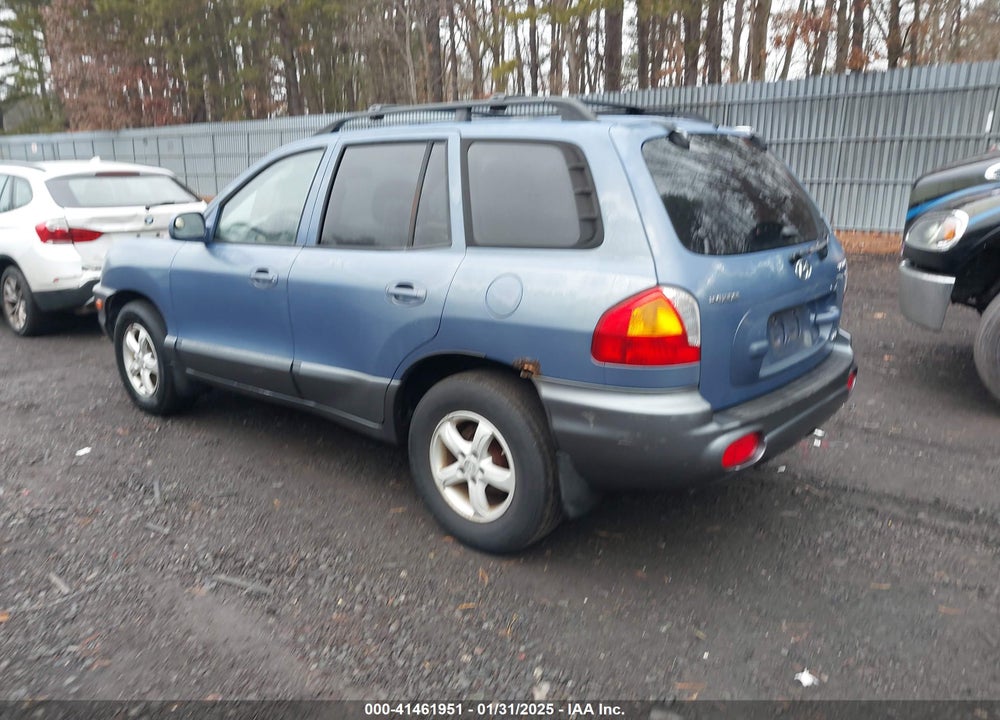 2003 HYUNDAI SANTA FE GLS/LX VIN: KM8SC73D73U374220