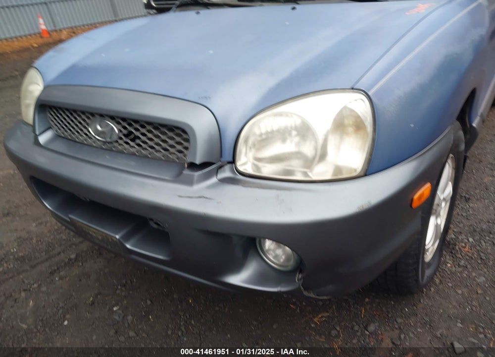 2003 HYUNDAI SANTA FE GLS/LX VIN: KM8SC73D73U374220