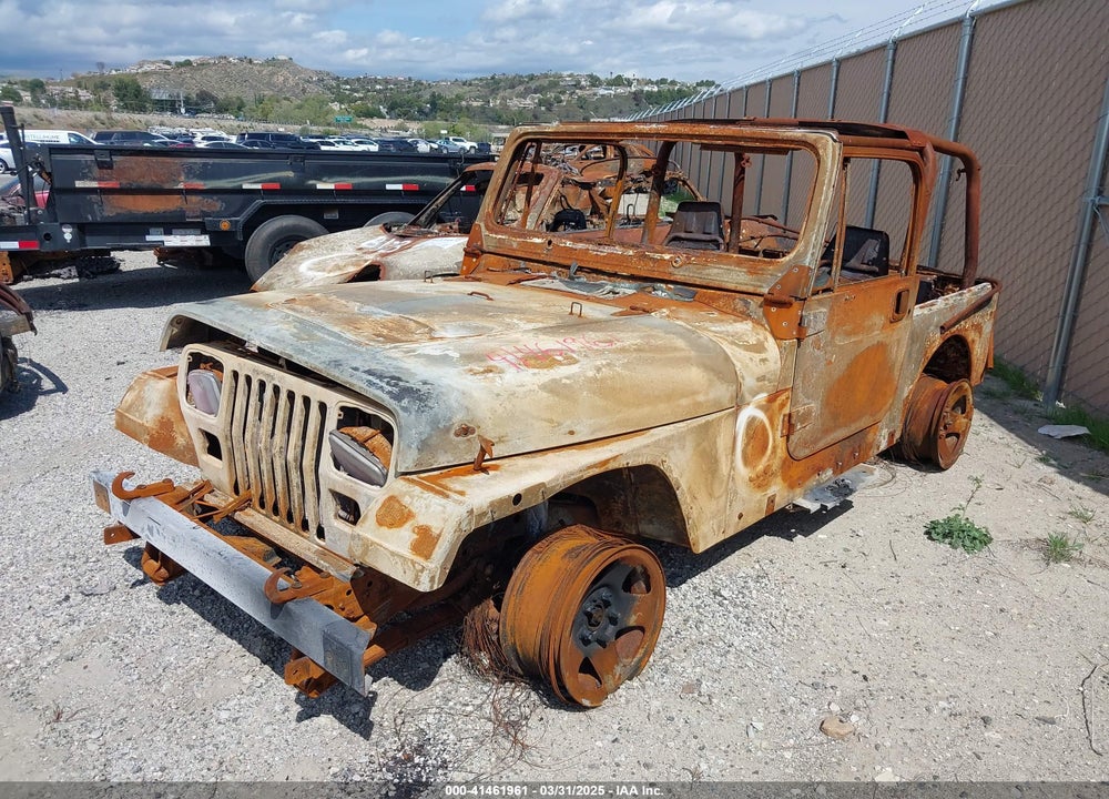 1993 JEEP WRANGLER / YJ SAHARA VIN: 1J4FY49SXPP221809