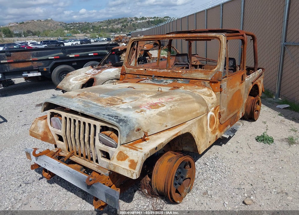 1993 JEEP WRANGLER / YJ SAHARA VIN: 1J4FY49SXPP221809