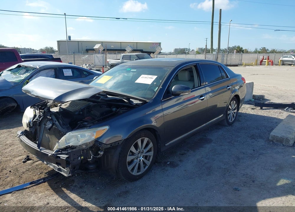 2012 TOYOTA AVALON LIMITED VIN: 4T1BK3DB3CU441999