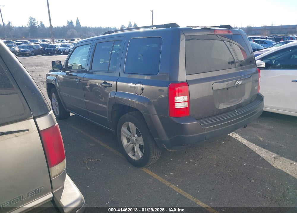 2016 JEEP PATRIOT LATITUDE VIN: 1C4NJPFA3GD787203