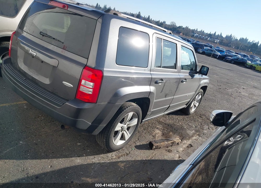 2016 JEEP PATRIOT LATITUDE VIN: 1C4NJPFA3GD787203